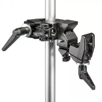 Manfrotto 038 Double Super Clamp - Melns