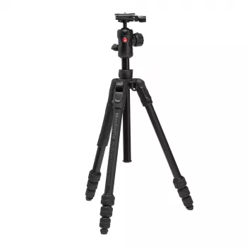 Manfrotto BEFREE Advanced Twist AS Statīva komplekts ar lodveida galvu (Alumīnijs, Pelēks)