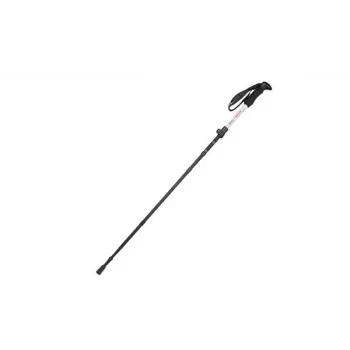 XTR Alumīnija nūjas 3-sekciju 64-142 cm Melns/Sarkans