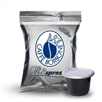 Caffè Borbone Respresso Miscela Nera kafijas kapsulas 50 x 5 g Nespresso OriginalLine
