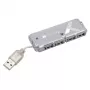 TECHLY USB 2.0 4-Port Hub - Melns