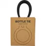 24Bottles Bottle Tie, Tuxedo Black - Silikona nēsāšanas siksniņa Clima & Urban pudelēm