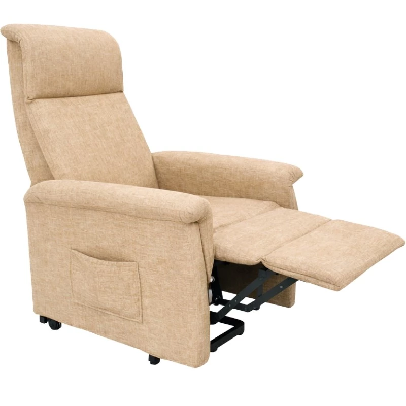 DEMARTA VIRGINIO CALIFORNIA BEIGE Geriatriskais stāvkrēsls - Elektriskais pacelšanas atpūtas krēsls ar diviem motoriem