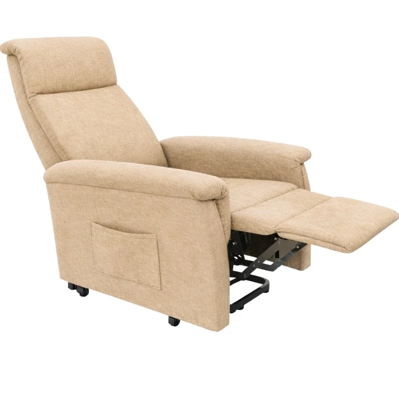 DEMARTA VIRGINIO CALIFORNIA BEIGE Geriatriskais stāvkrēsls - Elektriskais pacelšanas atpūtas krēsls ar diviem motoriem
