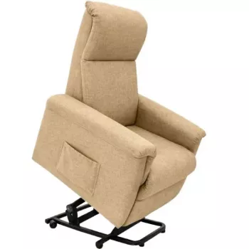 DEMARTA VIRGINIO CALIFORNIA BEIGE Geriatriskais stāvkrēsls - Elektriskais pacelšanas atpūtas krēsls ar diviem motoriem