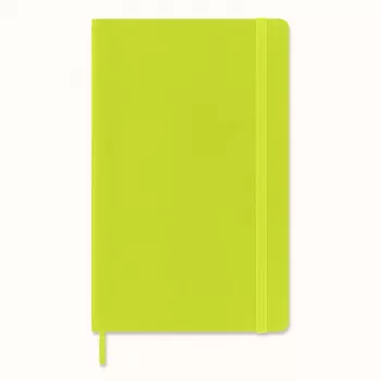 Moleskine Classic Notebook Large Lined Myrtle Green Flexible Cover A5