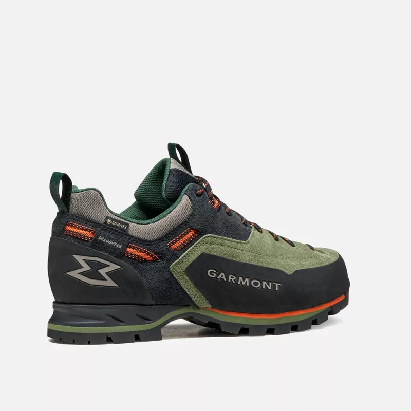 Garmont Dragontail Mnt Evo GTX pieejas apavi - Melns/Olīvzaļš - 47. izmērs (EU)