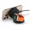 Satechi OntheGo 3-in-1 bezvadu lādētājs ar Qi2, melns, 15W, ST-QTG31K