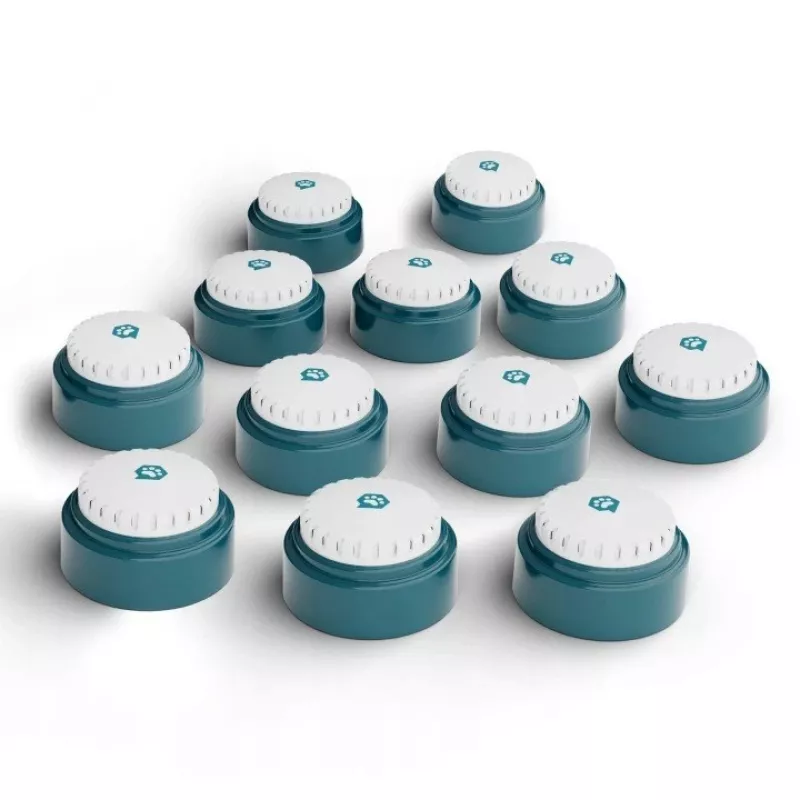 FluentPet Speak Up Buttons - 12 pogu komunikācijas komplekts suņiem un kaķiem