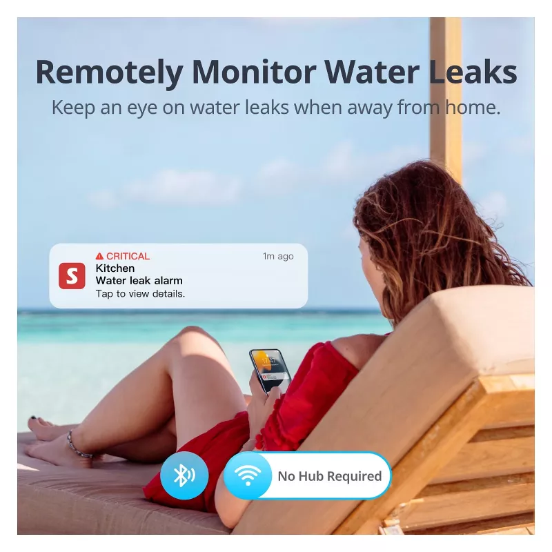 SwitchBot WLAN Ūdens noplūdes detektors