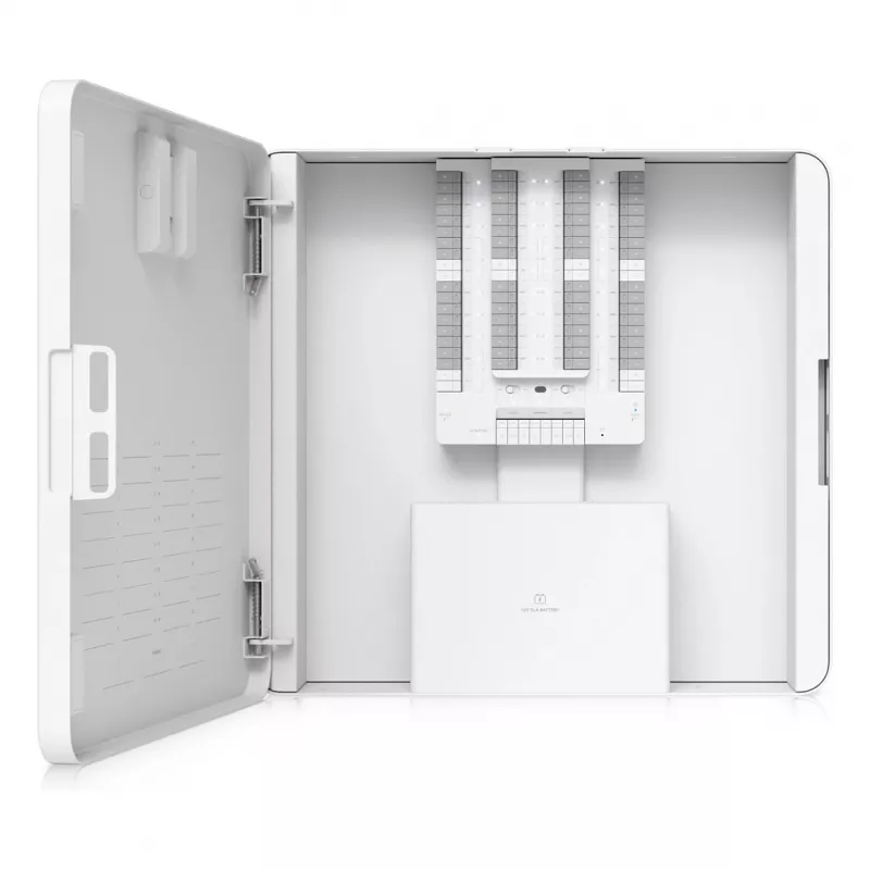 Ubiquiti Alarm Hub Kit — Viedās mājas drošības komplekts ar centrmezglu, sirēnu un kustības sensoru