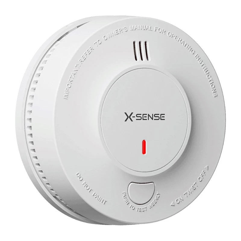 X-Sense SD19 Dūmu detektors ar 10 gadu bateriju, bateriju darbināms, 122 x 45 mm (ZASXS00156WEU)