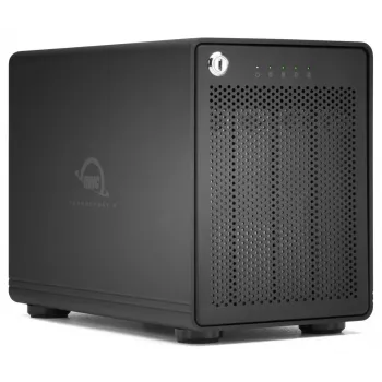 OWC ThunderBay 4 RAID - ārējais RAID korpuss - SATA - 40 Gb/s - USB - melns