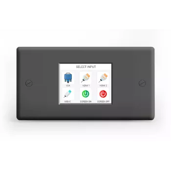 Wyrestorm TS-280-EU 2.8 inch LCD Touch Panel - Melns