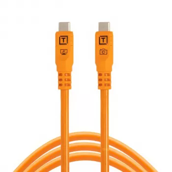 Tether Tools TetherPro USB-C Optima 10G Straight Orange 1.8m