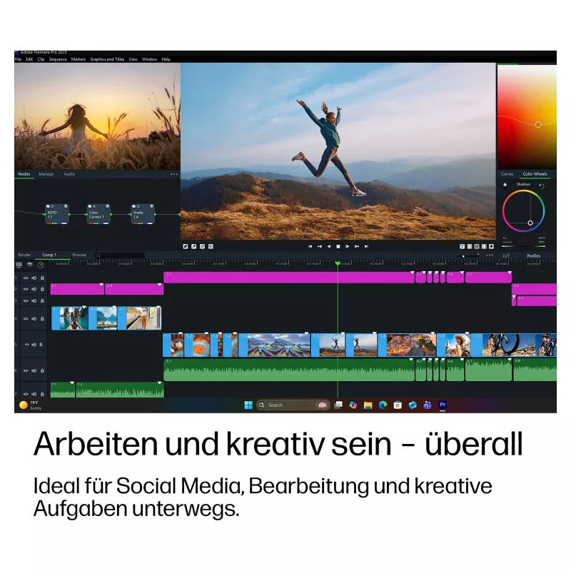 HP OmniBook 5 14-hm0151ng 14 inch WUXGA OLED 300 Nits, AMD Ryzen AI 5 330 (4C), 16GB RAM, 512GB SSD, Windows 11