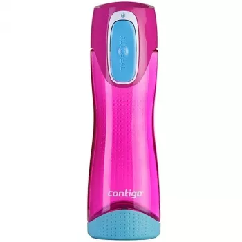 Contigo Swish 500ml Tritan plastmasas ūdens pudele Aveņu rozā