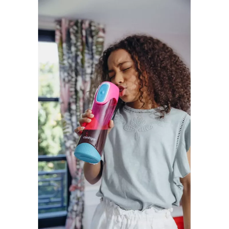 Contigo Swish 500ml Tritan plastmasas ūdens pudele Aveņu rozā