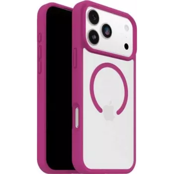 OtterBox React Series aizmugures vāciņš Apple iPhone 17 Pro Max - Pink Awakening (Caurspīdīgs) - saderīgs ar MagSafe