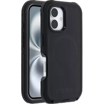 OtterBox Defender Series XT MagSafe Macītis Apple iPhone 16 - Melns