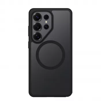 OtterBox React Series Mobiltelefona maciņš Apple iPhone 14 Pro Max - Black Crystal (Caurspīdīgs/Melns)