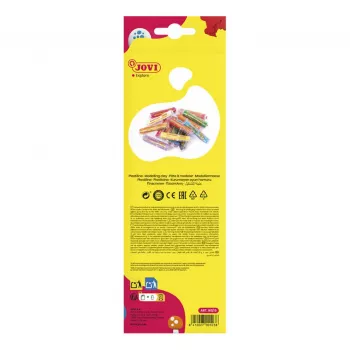 JOVI Plastilina Modelēšanas māls Asorti 15 krāsas, katra 15 g