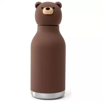 Asobu Bestie Brown Bear 460 ml bērnu izolētā pudele
