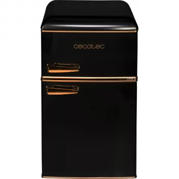 CECOTEC Bolero CoolMarket 2D Origin 86 Black E Kombinētais ledusskapis, 269 L, Total No Frost, Energijas klase E