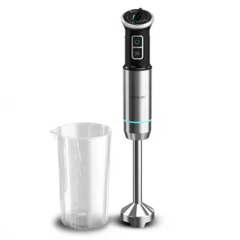 Cecotec Power Neutron 1100MAX iegremdējamais blenderis 1100W 21 ātrumi titāna asmeņi