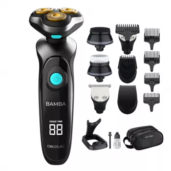 Cecotec Bamba PrecisionCare TwistGroom 10-in-1 Multi-Groomer, Melns