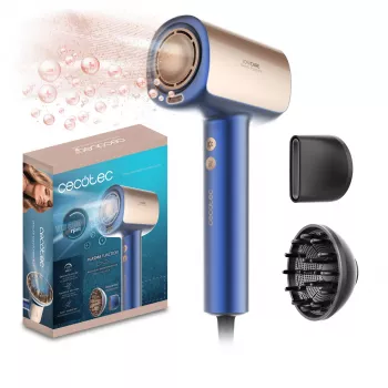 Cecotec DryGlam Nano Plasma matu žāvētājs 2200W zils