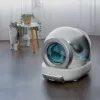 Cecotec Pumba 7000 CleanKitty Compact Connected Pašattīroša kaķu tualete, Wi-Fi, 10L atkritumu tvertne, 6L pakaišu ietilpība, automātiska rotācija, drošības sensori, viedtālruņa lietotne