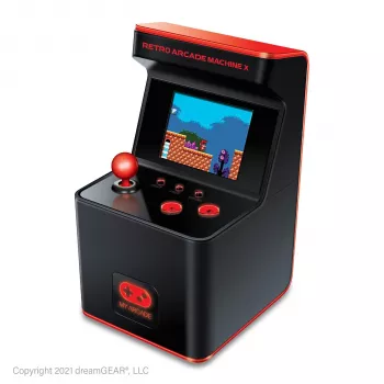 DreamGear My Arcade Retro Arcade Machine X - Pārnēsājama mini arkāde ar 300+ spēlēm