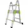 FIELDMANN Izvelkamās kāpnes FZZ 4006 - 3,8m, 13 pakāpieni, 150kg ietilpība, alumīnija sakausējums
