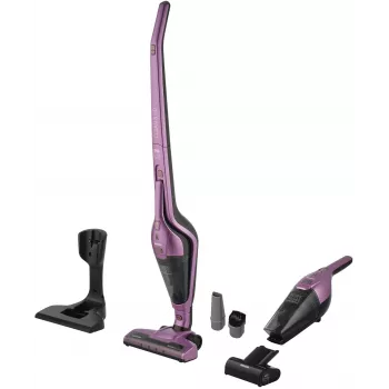 Sencor SVC 0603VT 3-in-1 Bezvadu Kāta Putekļsūcējs, 2000 mAh, 0,5 L, Bezputekļu Maiss, Violeta