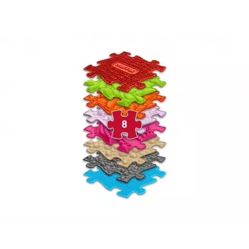 Ortopēdisko sensoro paklāju komplekts 8-in-1 Medium 8 puzles paklāji Muffik MFK-020-01