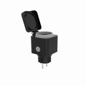 Tesla Smart Plug SP400 āra WiFi viedais kontaktdakšs ar enerģijas uzraudzību, IP44, 16A, 3680W, Schuko