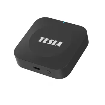 TESLA ZH44 Zigbee vārteja Wi-Fi un BLE viedās mājas sistēmām, melna