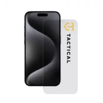 Tactical Glass Shield 2.5D iPhone 15 Pro Clear