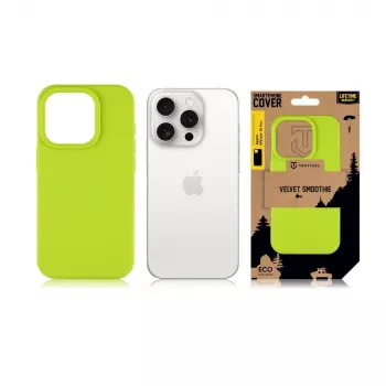 Tactical Back Cover Velvet Smoothie iPhone 15 Pro - Avocado Green