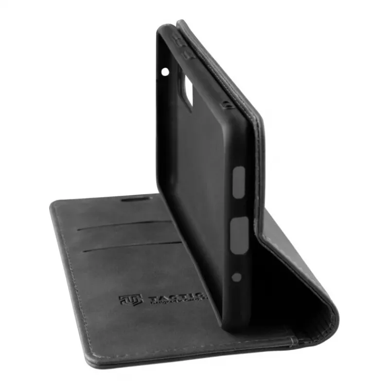 Taktiskais grāmatveida vāciņš Xproof Galaxy S24+ Black Hawk
