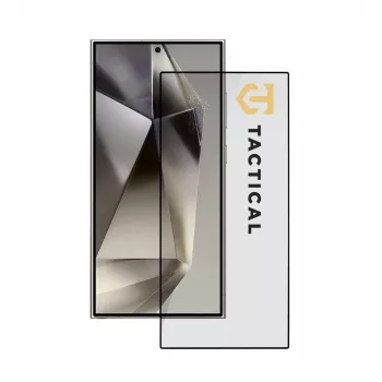 Tactical Glass Shield 5D Samsung Galaxy S24 Ultra Melns