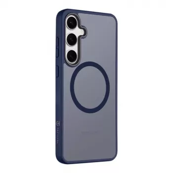 Taktiskais aizmugurējais vāciņš MagForce Hyperstealth Samsung Galaxy S24+ tumši zilā krāsā