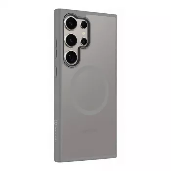 Taktiskais aizmugurējais vāciņš MagForce Hyperstealth Samsung Galaxy S24 Ultra, gaiši pelēks