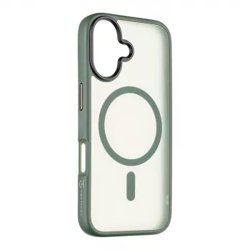 Taktiskais aizmugurējais vāciņš MagForce Hyperstealth iPhone 16 Forest Green