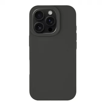 Taktiskais aizmugurējais vāciņš MagForce Velvet Smoothie Apple iPhone 16 Pro - Midnight Black