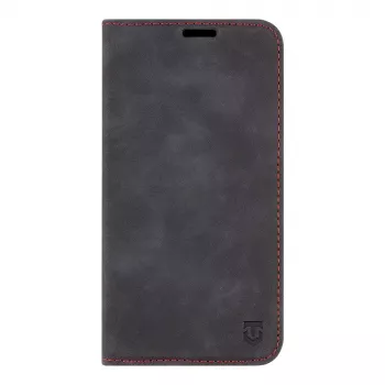 Taktiskais grāmatas vāks Xproof Galaxy S25 Black Hawk