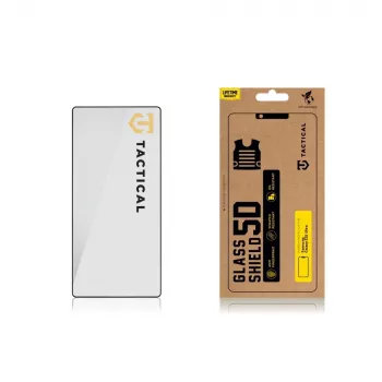Tactical Glass Shield 5D Samsung Galaxy S25 Ultra Melns