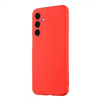 Taktiskais aizmugurējais vāciņš Velvet Smoothie Samsung Galaxy A16 4G/5G - Chilli Red