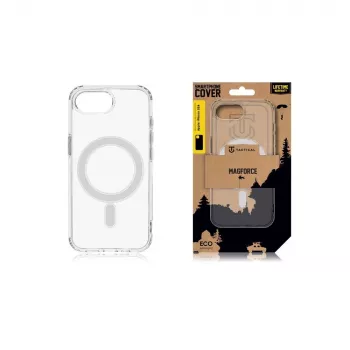 Taktiskais aizmugurējais vāciņš MagForce iPhone 16e/17e caurspīdīgs